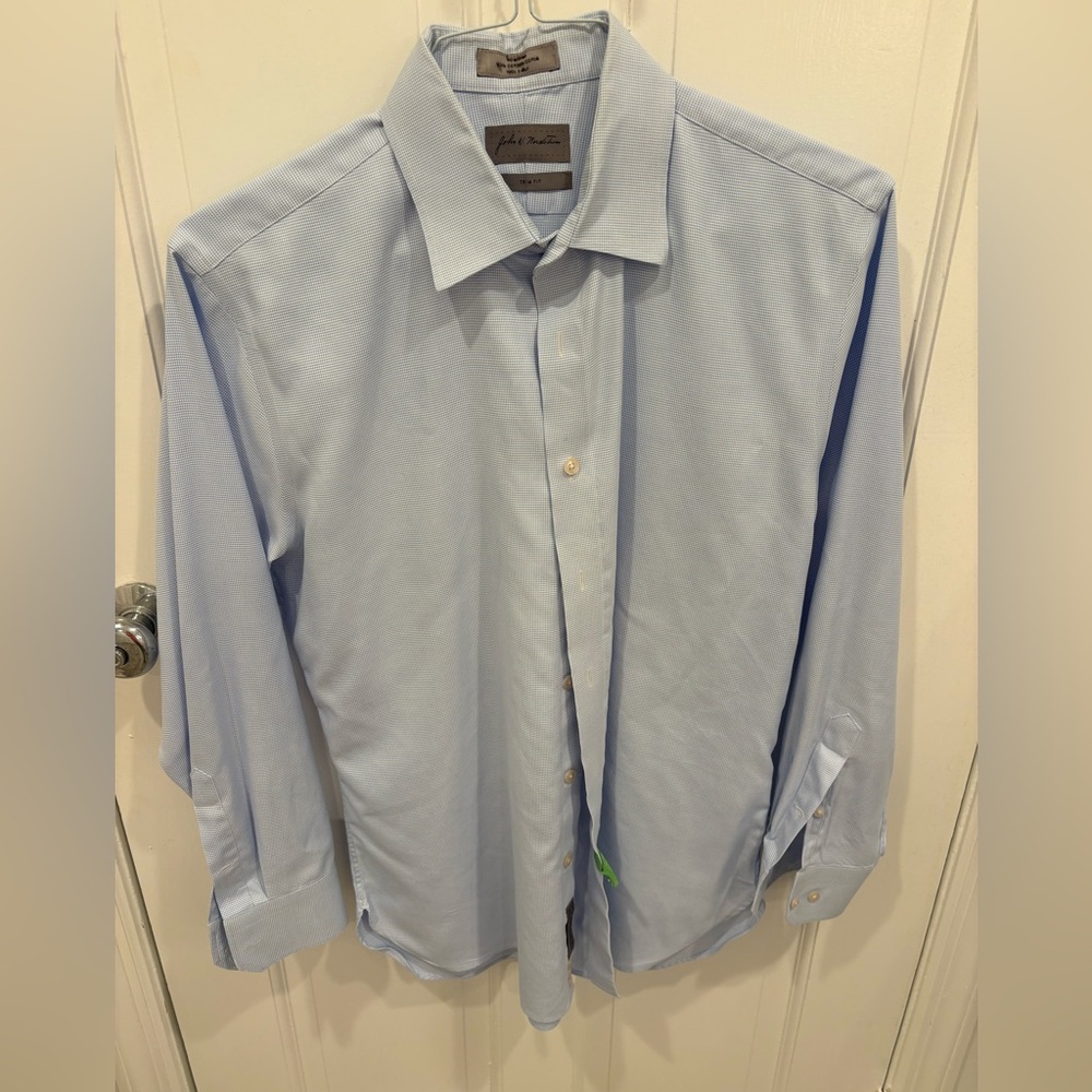 John W. Nordstrom Sky Blue Dress Shirt